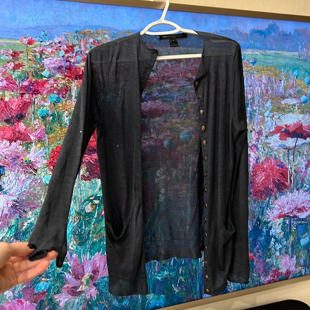 Marc by Marc Jacobs Sheer Cardigan